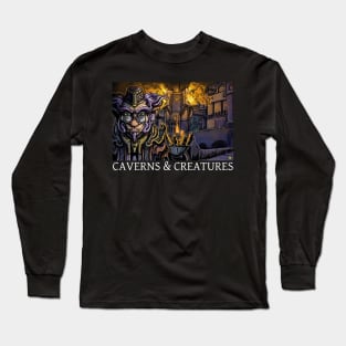 Caverns & Creatures: Fireball Long Sleeve T-Shirt